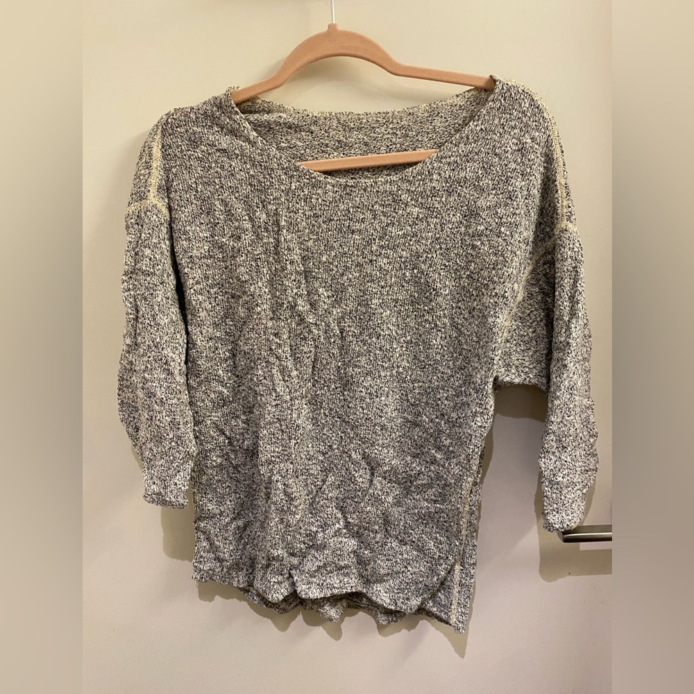 American Apparel off the shoulder knit top